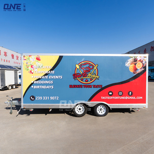 Nhà bếp di động Trailer thực phẩm cổ điển xe tải Burger BBQ thực phẩm Trailer nhà hàng cà phê xe tải thực phẩm di động với nhà bếp đầy đủ - Product Image 6