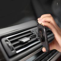 Support de téléphone mobile pour voiture cadre de support tridimensionnel allume-cigare créatif usb anneau boucle chargeur briquet