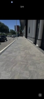 TY Factory Direct, Petite dalle de granit gris-blanc moderne, naturelle et écologique, brossée, solution complète pour Shandong Villa Park Kitchen
