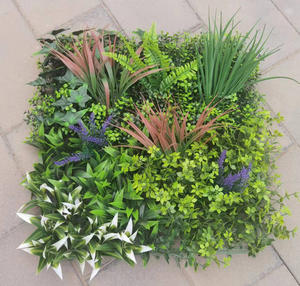 O-G004 Caja de Pared de Césped <span class=keywords><strong>Artificial</strong></span> Verde, Seto de Boj, Planta <span class=keywords><strong>Artificial</strong></span>, Pared de Césped Verde para Decoración de Jardín Vertical del Hogar - Product Image 6