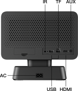 800แอนซี่ลูเมนโปรเจคเตอร์ LCD 2พอร์ต USB H723 Quad Core แอนดรอยด์14 2GB 32GB โปรเจคเตอร์พกพาสำหรับบ้านธุรกิจ - Product Image 5