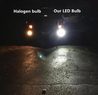HOLY Nouvelle ampoule LED H8 haute puissance pour voiture et moto, phare antibrouillard 9005 9006 6000K 12V 900LM certifiée CE