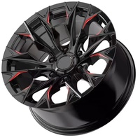 Jantes en alliage pour voitures tout-terrain et pick-up, taille 16x8.5, 17x9 et 20 pouces, jante 6X139.7