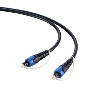 Câble en fibre <span class=keywords><strong>optique</strong></span> bleu fin à 6 cœurs, câble <span class=keywords><strong>audio</strong></span> <span class=keywords><strong>optique</strong></span> Toslink moulé de 6 pieds - Product Image 1