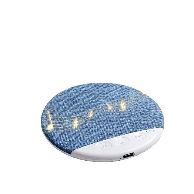 Hot Sale Color Night Lighting White Noise Machine Wireless Sleeping Aid Speaker Portable Sleep Sound Machine for Baby and Adult