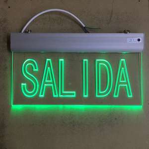 Lampu Tanda Darurat EXIT Kustom Pabrik, Lampu Darurat Kebakaran LED, Lampu Indikator Evakuasi - Product Image 4