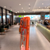 IVYMAX Magnetische Kleurrijke Wave Transparante Verborgen Stand Telefoonhoes met Camera Ringstandaard voor iPhone 16 17 18 Pro Max Cover