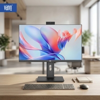 Computadora Todo en Uno VANQ con Pantalla IPS de 23.8'', Intel Core I7 de Cuatro Núcleos, 16GB de RAM, 512GB SSD, Windows 11 Pro, FHD, con Mouse y Teclado