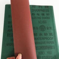 Papier abrasif à eau en vente chaude, papier abrasif 9*11 pouces # 60- # Papier abrasif 2000, abrasif pour métal, automobile, bois, artisanat, polissage