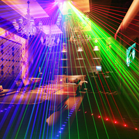 Magnifique projecteur laser disco programmable RGB pour club, prix, fête, DMX, scène, laser mobile pour DJ, faisceau lumineux à 6 yeux