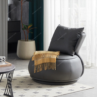 SPARKLE citrouille chaise pivotante canapé paresseux maison balcon simple rond 360 degrés rotation loisirs chaise unique