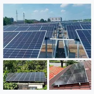 Hors réseau 1kW 3kW 5kW 8kW ensemble complet 5 mégawatts ensemble générateur solaire sur réseau système de cellule solaire