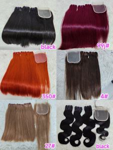 Letsfly Venta al por Mayor de Paquetes de Cabello Vietnamita 11A, Super Double Drawn, 100% Cabello Humano, 100 Gramos, Extensiones de Cabello Humano - Product Image 3