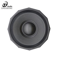 Subwoofer en métal néodyme de 21 pouces, 4000W, haut-parleur de basses professionnel, 96dB, bobine vocale de 6 pouces, système de sonorisation PA pour scène et extérieur