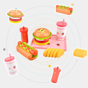High Quality Wooden Pretend Food Kitchen <strong>Toy</strong> Set Interesting Building Blocks <strong>for</strong> 5 to <strong>7</strong> <strong>Year</strong> <strong>Old</strong> <strong>Boys</strong> and Girls - Product Image 3
