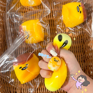 Jouet à presser en forme d'œuf mignon et amusant, jouet sensoriel en plastique souple et moulable pour enfants, unisexe, vente chaude - Product Image 2