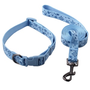קולר רצועה לכלב בעיצוב אישי של Qqpets, רצועה מחזירת אור, הדפס פוליאסטר, חומר חבל, סרטים מותאמים אישית, גזעים קטנים - Product Image 2