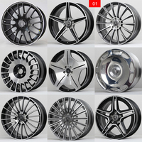 Jantes en alliage forgées sur mesure de 17, 18 et 19 pouces pour Mercedes Classe A C200 GLC E300 Classe E Classe S GLB260