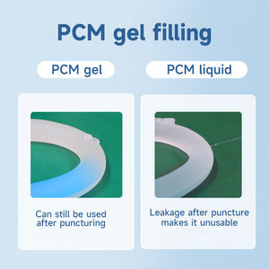 แผ่นเจลทำความเย็นแบบสวมคอสำหรับกีฬากลางแจ้ง PCM อัตโนมัติ บรรเทาอาการปวดด้วยการบำบัดร้อน/เย็น - Product Image 4