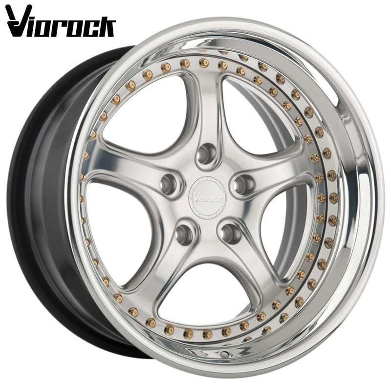 2pc Five Spoke Aluminum Alloy Wheel