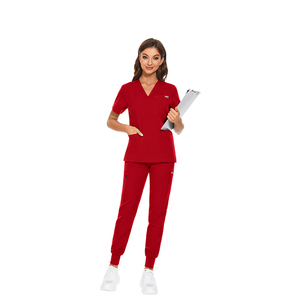 ชุดสครับทางการแพทย์ของผู้หญิง2025-กางเกงวิ่งสแปนเด็กซ์ระบายอากาศและเครื่องแบบแพทย์พยาบาลชั้นนำ - Product Image 5