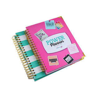 Carnet de notes A5 Acerrosies Hourly Logo pour étudiants, agenda quotidien et hebdomadaire texturé, planificateur quotidien économique - Product Image 1