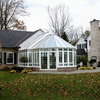 Véranda polygonale électrique pliante moderne en alliage d'aluminium pour villa, parc, cour extérieure – Véranda haut de gamme personnalisée avec garantie de 3 ans