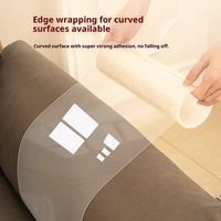 Film transparent imperméable en PVC double face anti-griffures pour canapé, protection des meubles et des murs, résistant aux griffures de chat