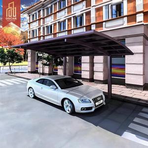 Abri de voiture individuel en aluminium pour <span class=keywords><strong>toit</strong></span> <span class=keywords><strong>plat</strong></span> <span class=keywords><strong>avec</strong></span> pare-soleil et panneau mural, idéal pour bureau à domicile ou usage extérieur - Product Image 1