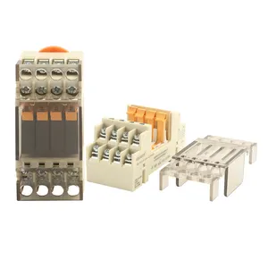 PLC Interface slim relay 6.22mm Thickness IBJA-41F-1Z-C4-1 12VDC or 24VDC din rail mounted relay module