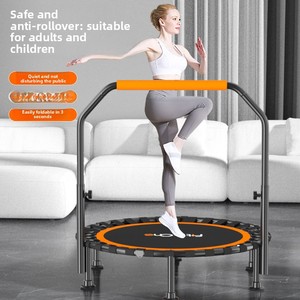 <span class=keywords><strong>Trampoline</strong></span> pliable en PP pour usage intérieur, petit lit rebondissant pour enfants et adultes, tailles de cadre 40/48 pouces - Product Image 1