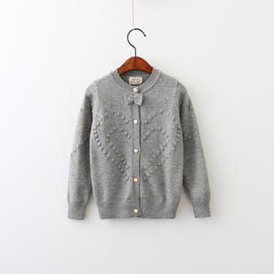 Suéter Cárdigan Navideño para Niña, Color Liso, Diseños Económicos, Mayorista Chino - Product Image 5