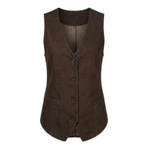 Vente en gros de vestes en jean pour femmes, style streetwear décontracté, en coton, production d'usine pour les détaillants américains - Product Image 5