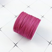 Fil tressé solide en nylon YWJC Crystal, rouleau de 50 mètres, pour la fabrication de bijoux, bracelet tressé fait main