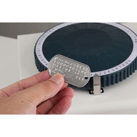 Nouvelle machine à embosser manuelle pour étiquettes d'animaux de compagnie, machine à embosser, embosseuse pour étiquettes de chien