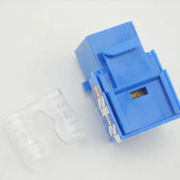 Connecteur Keystone RJ45 Cat6a UTP STP sans outil, nouvelle arrivée, accessoire réseau à 180 degrés