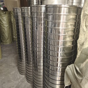 Tiêu chuẩn 4 8 10 20 30 40 50 60 70 80 90 100 500 micron 304 thép không gỉ phòng thí nghiệm dây lưới sàng thử nghiệm - Product Image 6