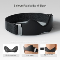 Nouveau Silicone rotule genouillères crochet de Protection antidérapant réglable rotule genouillère léger Portable genouillère