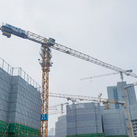 Tower Crane QTZ125 Bekas 8 Ton dengan Motor & Mesin, Kapasitas Angkat 1250KN.M, Peralatan Konstruksi Buatan China dalam Kondisi Baik