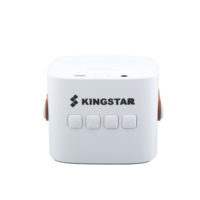 Haut-parleur Bluetooth sans fil avec microphone intégré pour karaoké familial en extérieur, idéal pour la pratique du chant