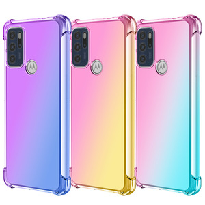 Funda de teléfono de esquina superior a prueba de golpes para <span class=keywords><strong>Moto</strong></span> Edge Neo 50 funda de gradiente anticaída para <span class=keywords><strong>Moto</strong></span> G Stylus 5g funda de teléfono TPU 2023 - Product Image 1