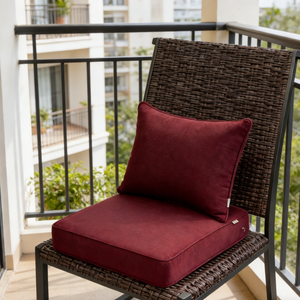 Waterproof Woven Back Cushion &amp; Seat Pad Suitable for Outdoor Patios Bedrooms Living Rooms <strong>Gardens</strong> Ideal for All-Seasons - Product Image 4