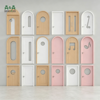 Portes intérieures modernes SLS personnalisées pour enfants, insonorisées et thermiquement isolées, mobilier de porteuse de style dessin animé, vente en gros, sur mesure, pour usage résidentiel