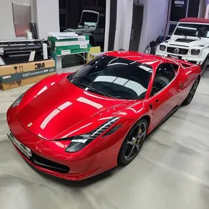 <span class=keywords><strong>Film</strong></span> de protection pour voiture en vinyle rouge <span class=keywords><strong>vampire</strong></span> métallisé brillant, vente chaude, pour voiture électrique, imperméable - Product Image 2