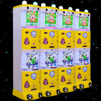 Distributeur automatique à jetons enfants promotionnel drôle petit cadeau éducatif Mini Animal 20-60mm petite Capsule en plastique jouets Machine