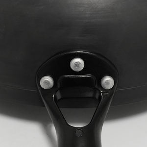 Чугунная плоская сковорода-вок с текстурой рыбьей чешуи, нитрированная, антикоррозийная, без покрытия, хит продаж, настраиваемая, для кухни и приготовления пищи - Product Image 5