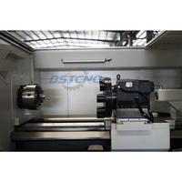 Tour CNC à banc horizontal robuste CK61125, portée maximale de 1250 mm, pour tournage de métaux, avec options GSK et Fanuc