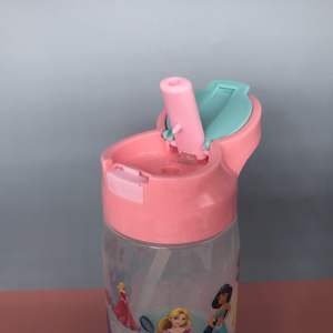 Garrafa de água plástica <span class=keywords><strong>Lenticular</strong></span> 3D durável com tampa esteticamente agradável revestido estilo direto bebendo água fervente para viagens - Product Image 2