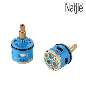 Cartuchos de Válvula de Cerámica de Tres Posiciones de Latón de 33 mm para Grifo de Agua Fría y Caliente, Venta Directa de Fábrica - Product Image 5