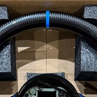 Volant de direction automobile en fibre de carbone pour BMW F10 F11 F15 F25 F30 F32 M3 F80 M4 F82 M2 M5 F90 E70 E90, accessoires automobiles
